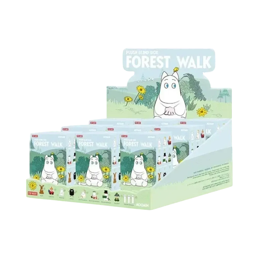POP MART MOOMIN Forest Walk Series Plush Magnet [Assortment Box]