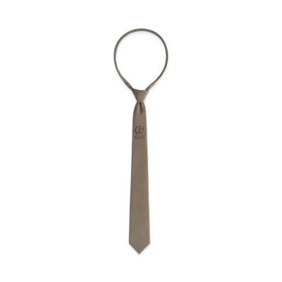Kith x Giorgio Armani Silk Tie "Gravel"