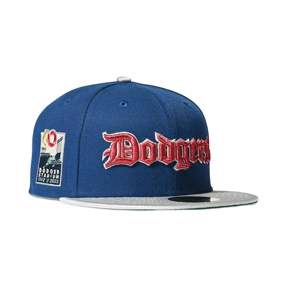 NEW ERA x HOME GAME Los Angeles Dodgers 59Fifty CO Stadium 50TH ANV "Songbird/Silver"
