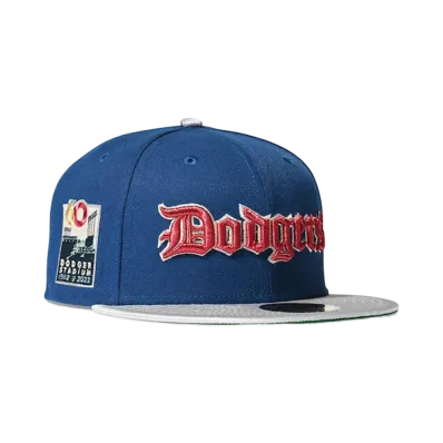 NEW ERA x HOME GAME Los Angeles Dodgers 59Fifty CO Stadium 50TH ANV "Songbird/Silver"