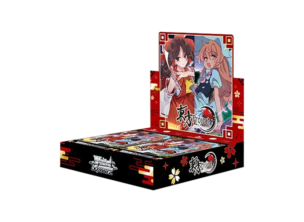 ヴァイスシュヴァルツ ブースターパック「東方Project ~ Black and White Lotus Land.」初版 ボックス