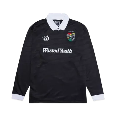 Wasted Youth Soccer Shirt "Black" / VERDY