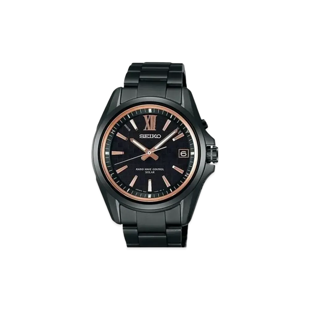 SEIKO Brights Solar Radio "Black" SAGZ061