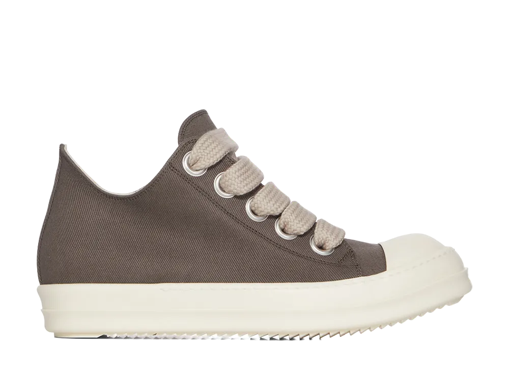 Rick Owens DRKSHDW Jumbolace Low Sneaks "Dust/Milk"