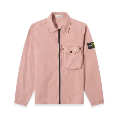 Stone Island 117WN T.CO+OLD Overshirt - 21SS "Rose Quartz"