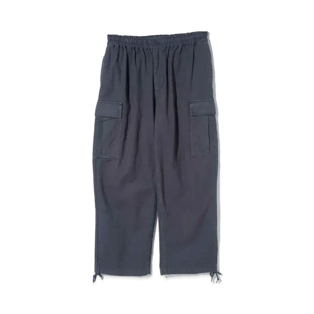 XLARGE OVERDYED EASY CARGO PANTS "Charcoal"