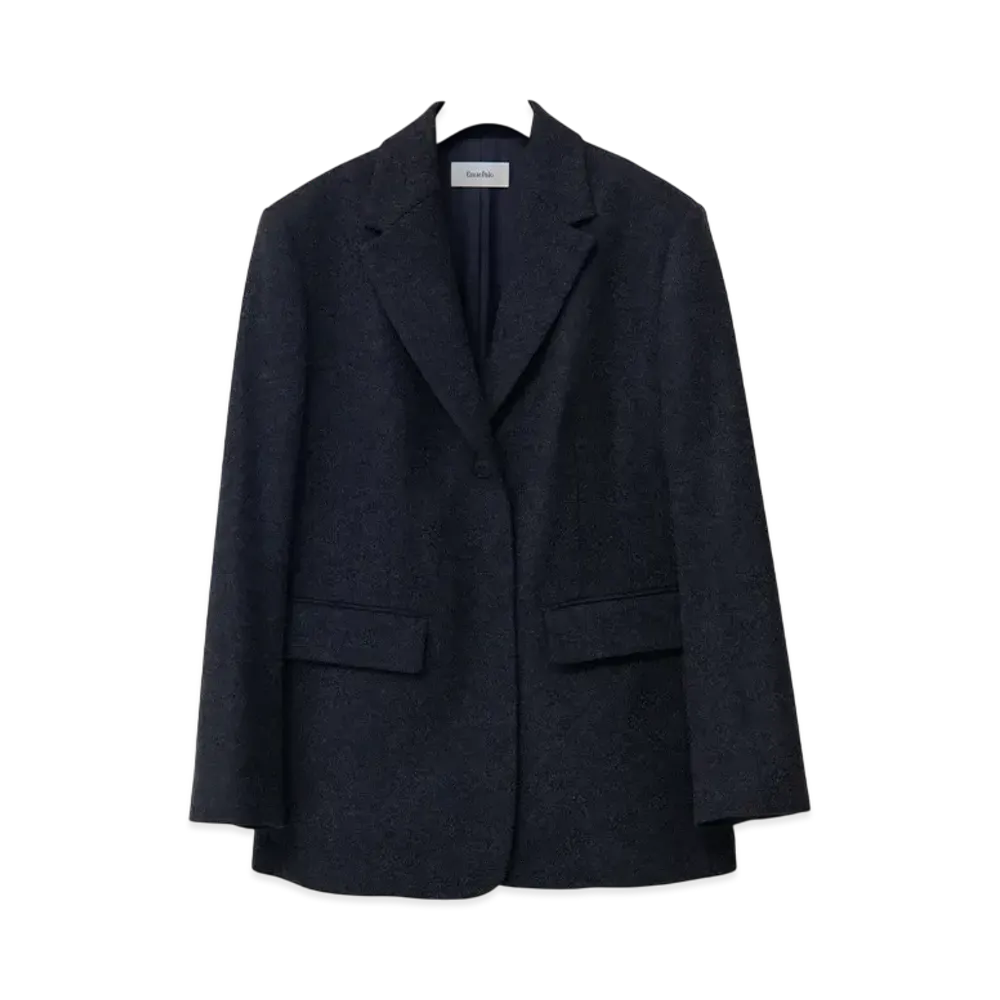 Ernie Palo Wool Flannel Jacket (Femme) "Gray"