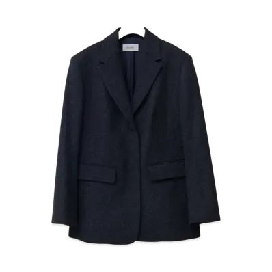 Ernie Palo Wool Flannel Jacket (Femme) "Gray"