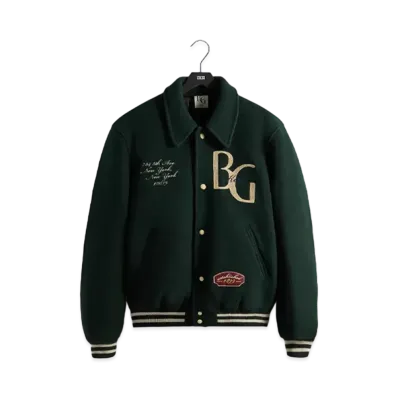 Kith x Bergdorf Goodman Wool Coaches Jacket "Stadium"