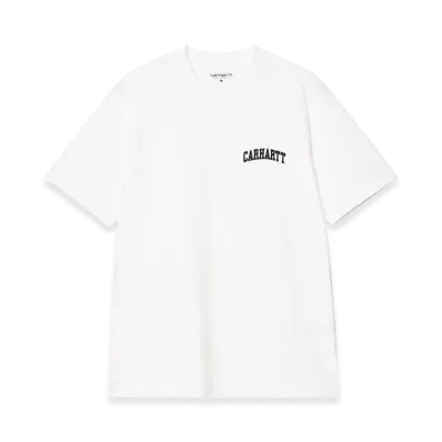 Carhartt WIP S/S University Script T-Shirt "White/Black"