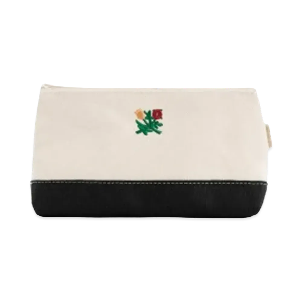 Aime Leon Dore Crest Contrast Zip Pouch "Black"