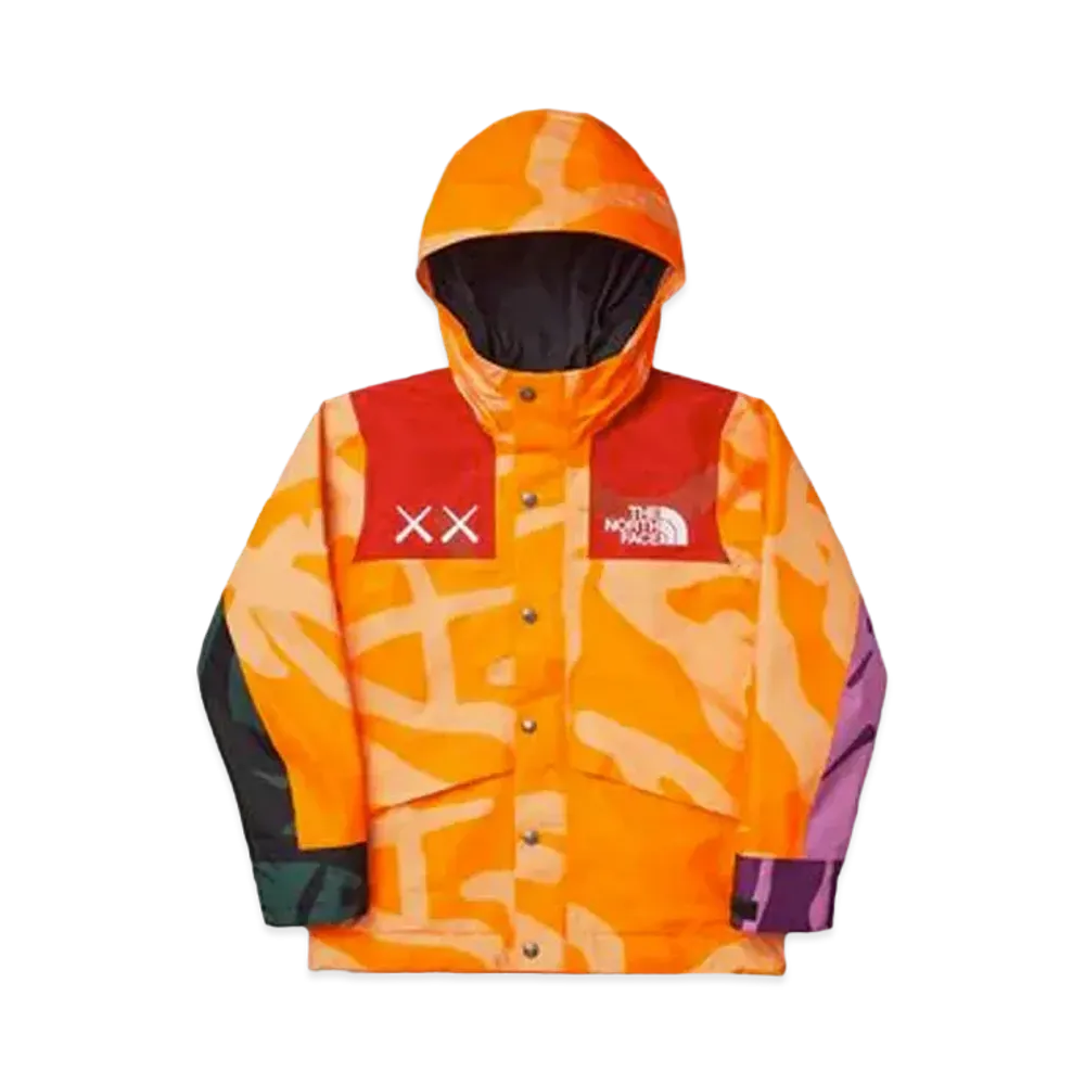 The North Face Kaws Youth Parka Jacket "Orange Red"