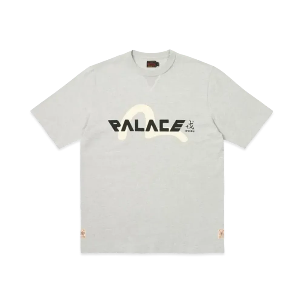 PALACE Evisu Tee "Grey"