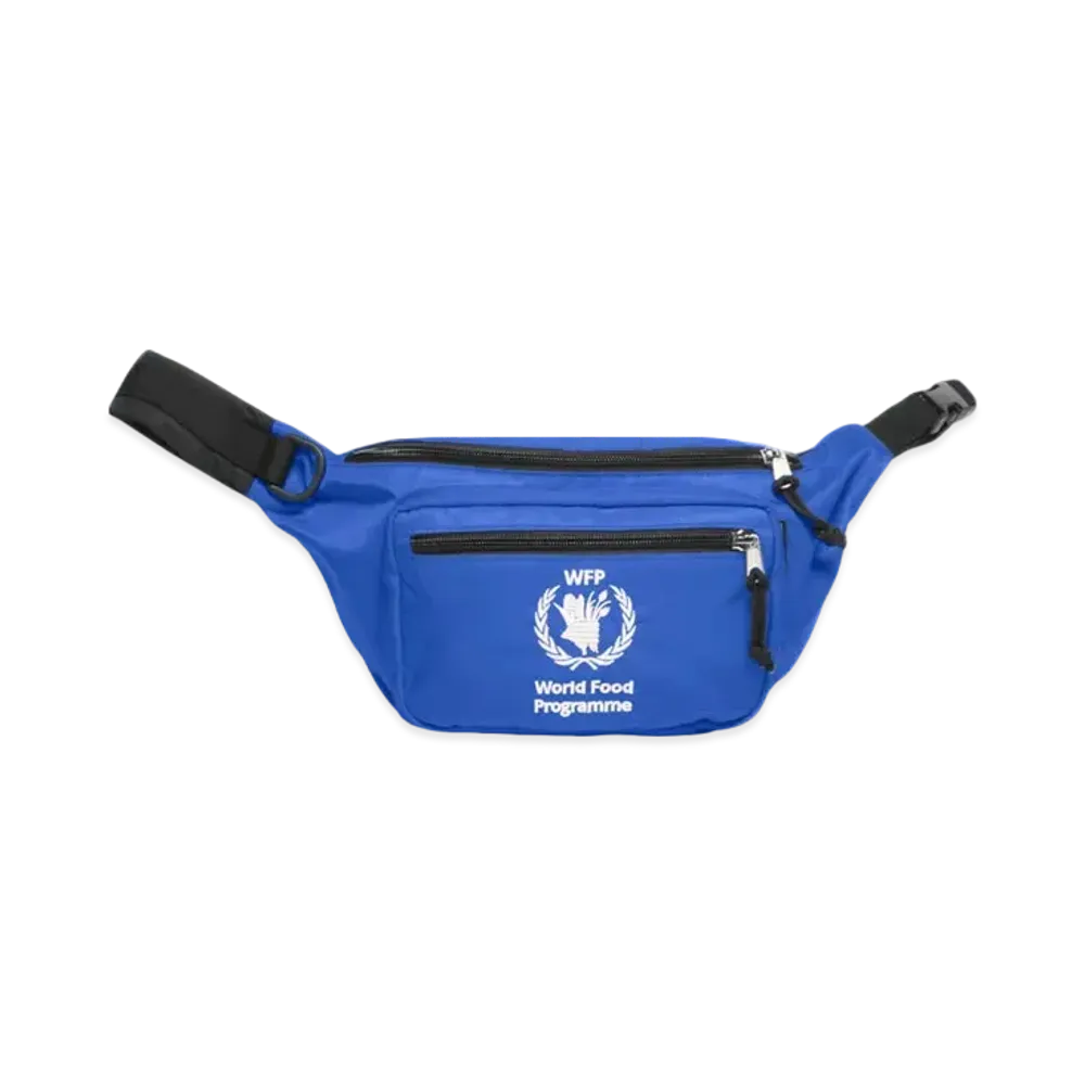 BALENCIAGA Nylon Universal Waist Bag "Blue"