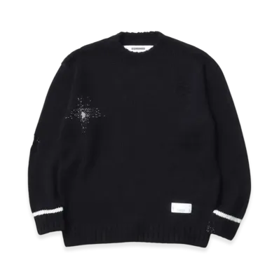 NEIGHBORHOOD Savage Crewneck Sweater "Black"