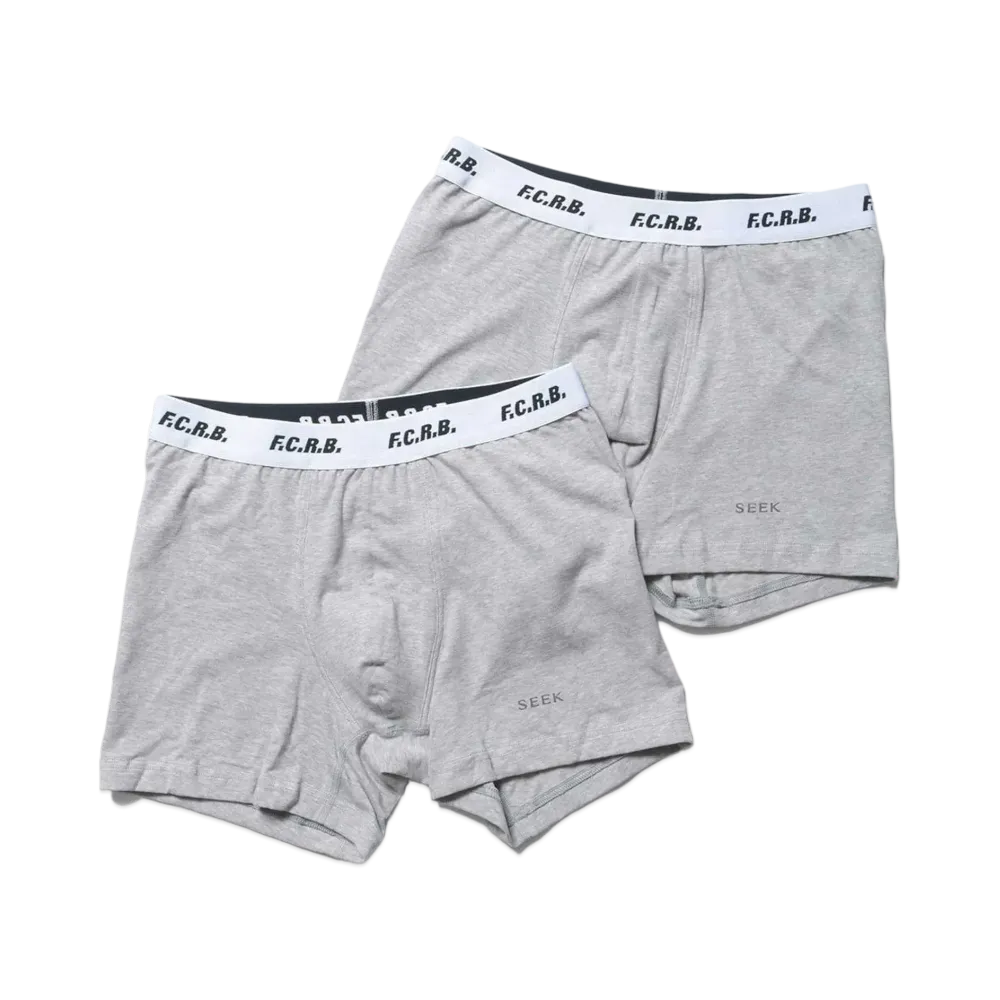F.C.Real Bristol F.C.R.B. 2Pack Boxer Brief "Gray"