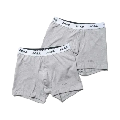 F.C.Real Bristol F.C.R.B. 2Pack Boxer Brief "Gray"
