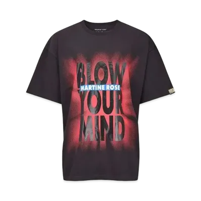 MARTINE ROSE Oversized S/S T-shirt "Black"