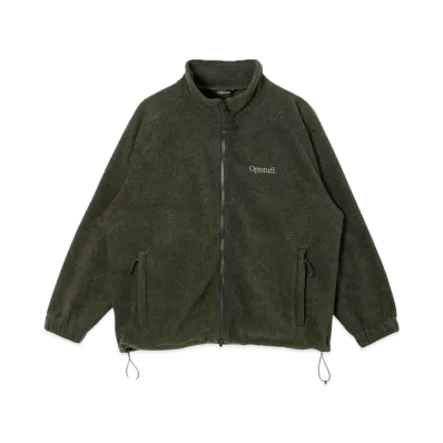 Optstuff Classic Fleece Full Zip Jacket "Deep Olive"