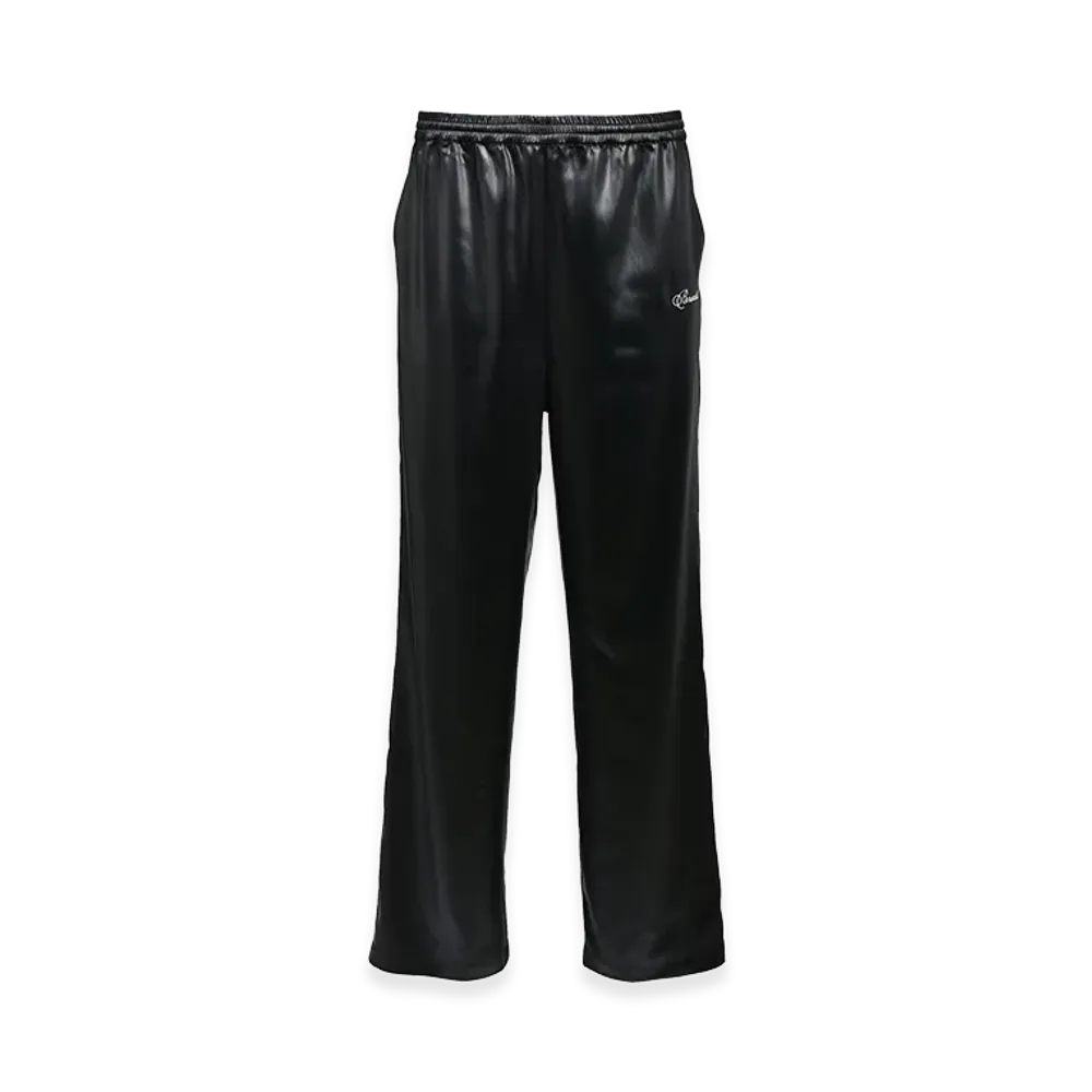 BREATH Script Logo Coating Pants "Black"