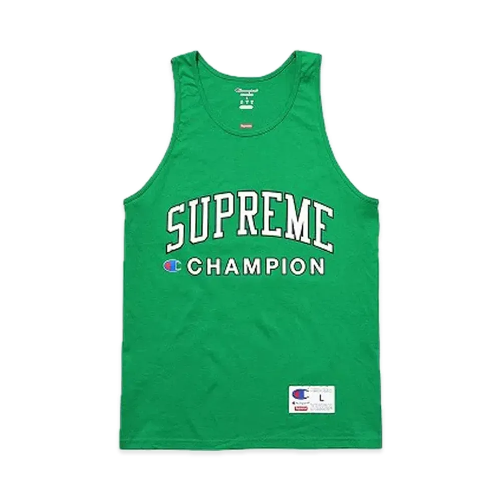 Supreme x Champion Tank Top "Green"