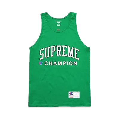 Supreme x Champion Tank Top "Green"