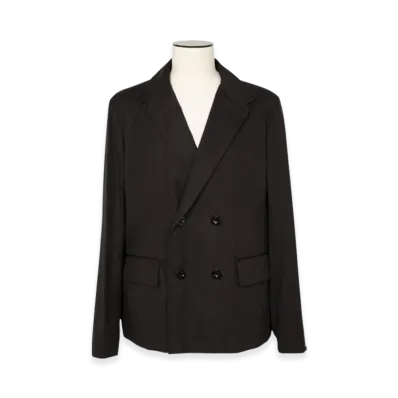 sacai Cotton Poplin Jacket "Black"