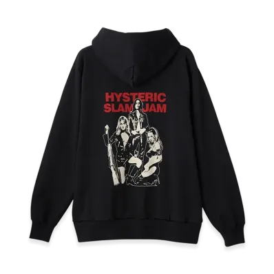 HYSTERIC GLAMOUR x SLAM JAM Hoodie "Black"