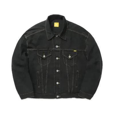 FR2 Garment dye Denim Jacket "Black"