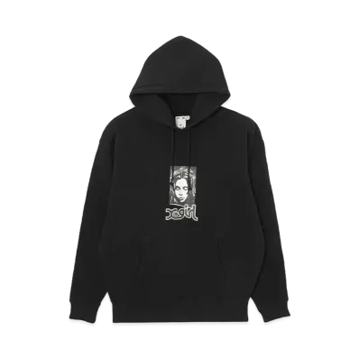 X-Girl Grunge Face Sweat Hoodie "Black"