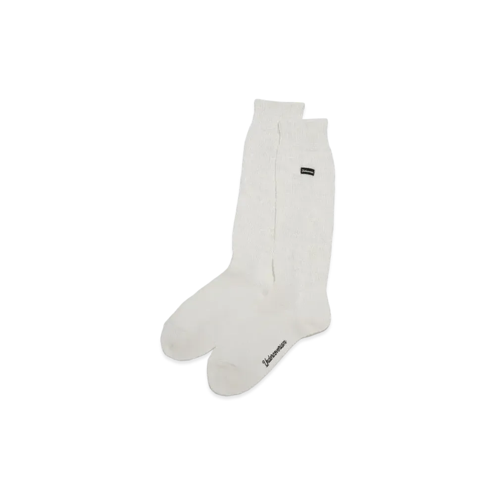 UNDERCOVER SOCKS "White"