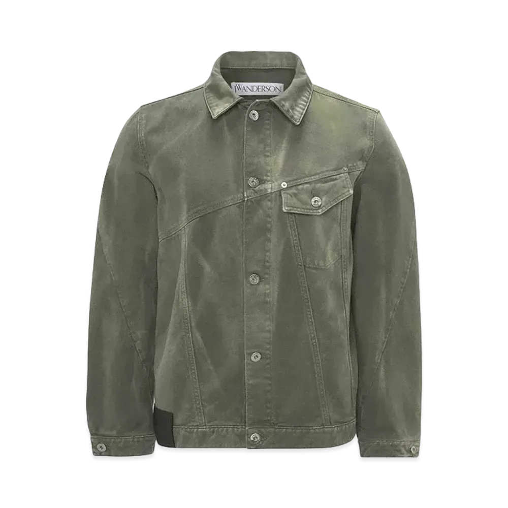 JW ANDERSON Denim Jacket "Green"