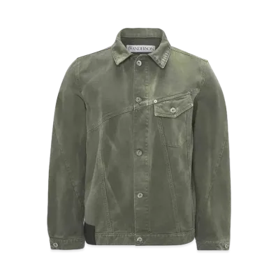 JW ANDERSON Denim Jacket "Green"