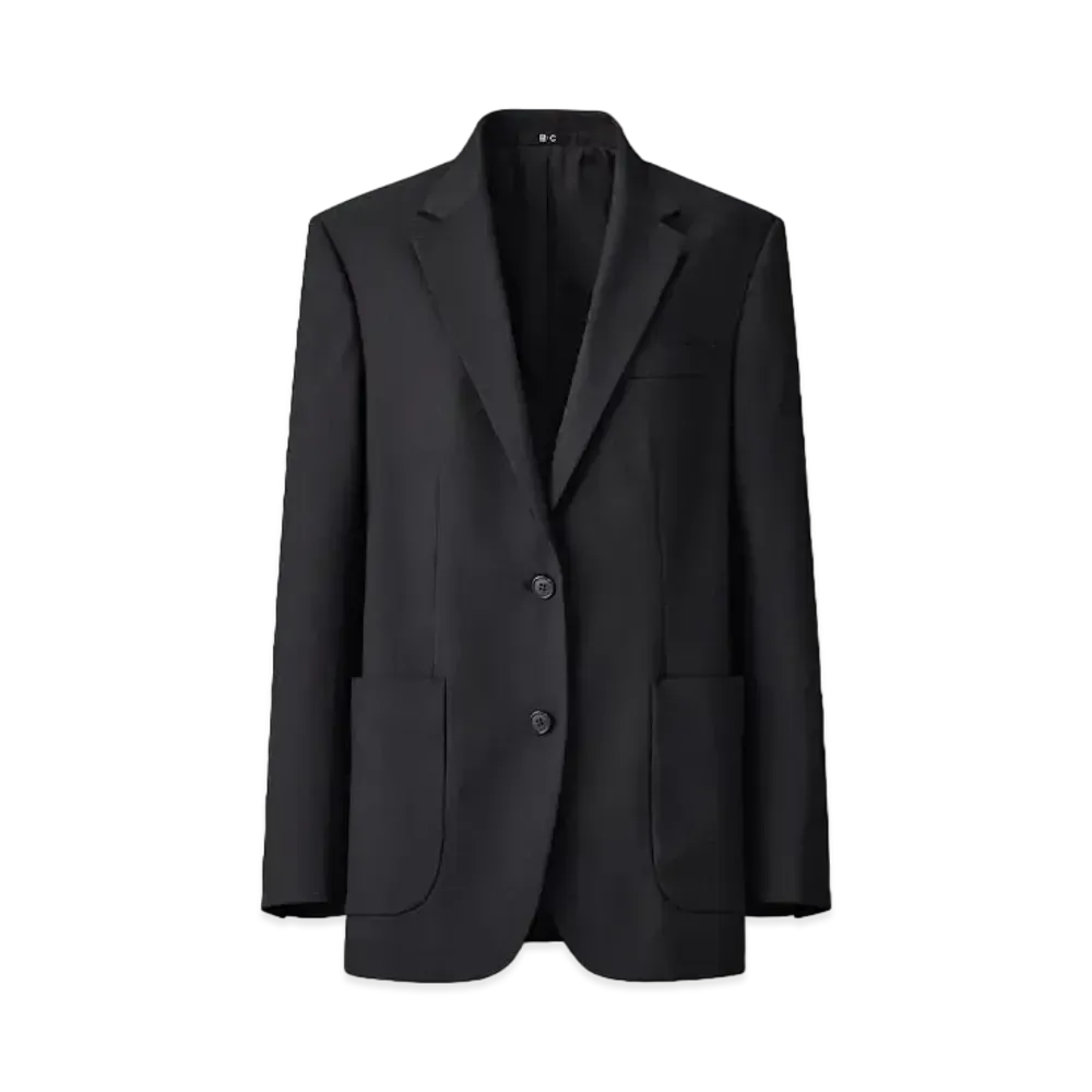 Uniqlo C Women'S Oversized Jacket "Black"