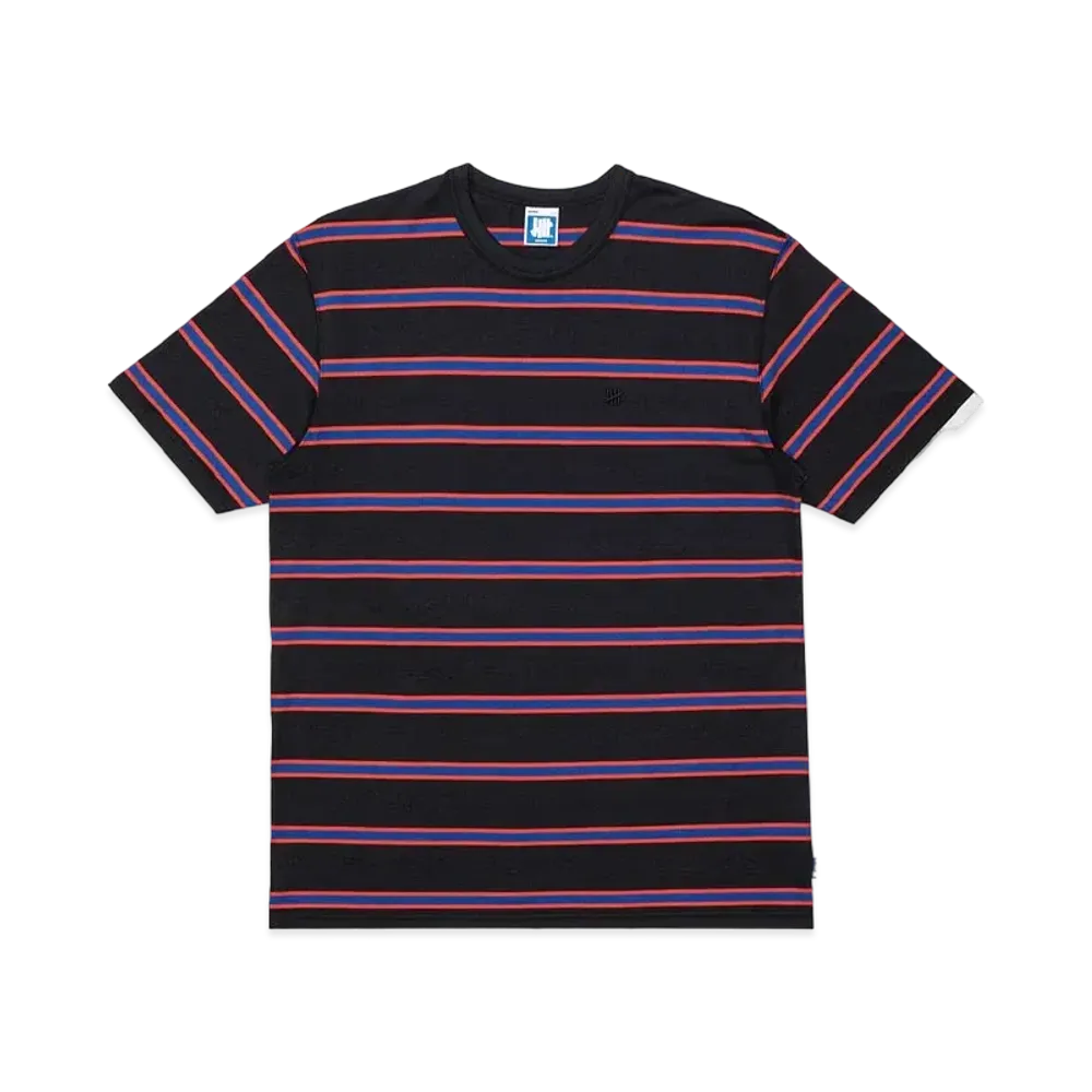 UNDEFEATED STRIPED S/S TEE - 10087 "Black"