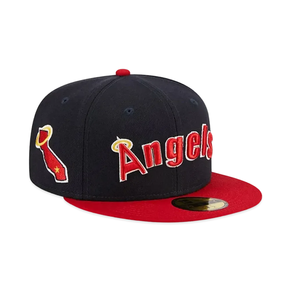 NEW ERA 59FIFTY Retro Script "Navy"