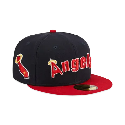 NEW ERA 59FIFTY Retro Script "Navy"