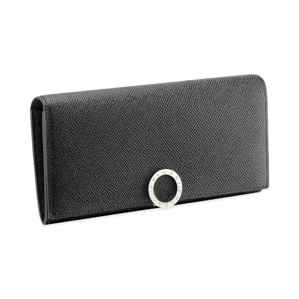 BVLGARI Clip Large Wallet "Black"