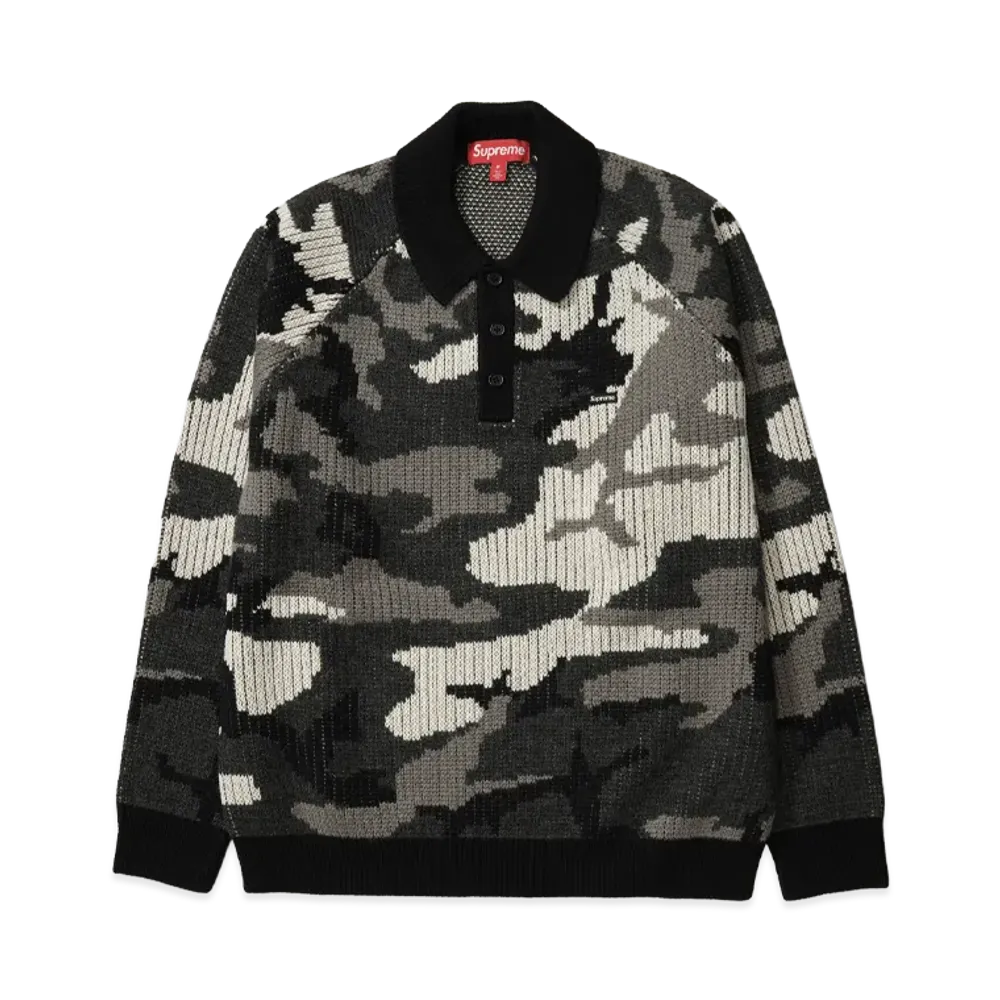 Supreme Small Box Polo Sweater (25FW) 