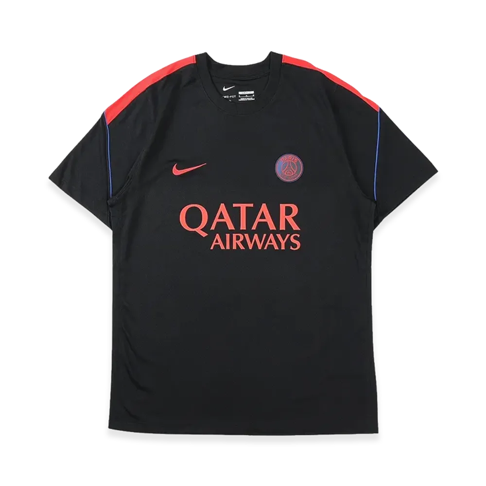 Nike 26-27 Paris SG Strike Short Sleeve Top "Black/Hyper Royal"