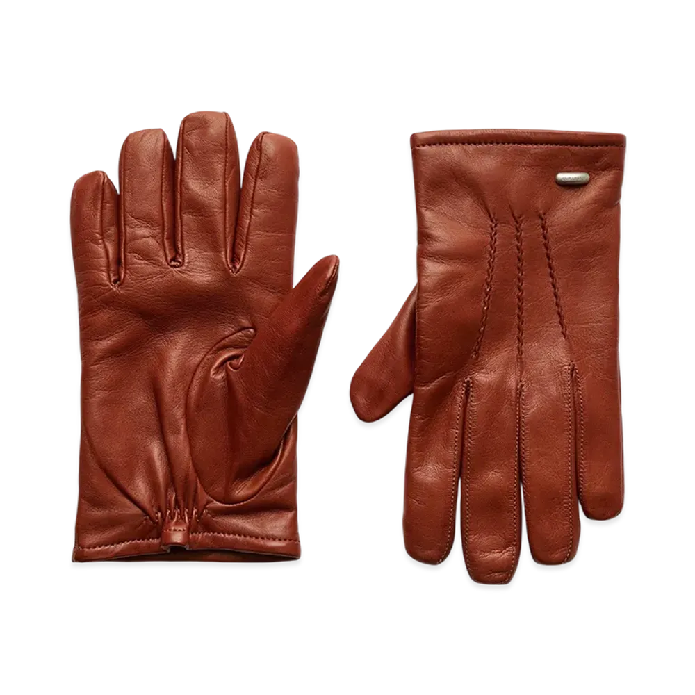 OUR LEGACY His Gloves "Amber Brown Nappa"