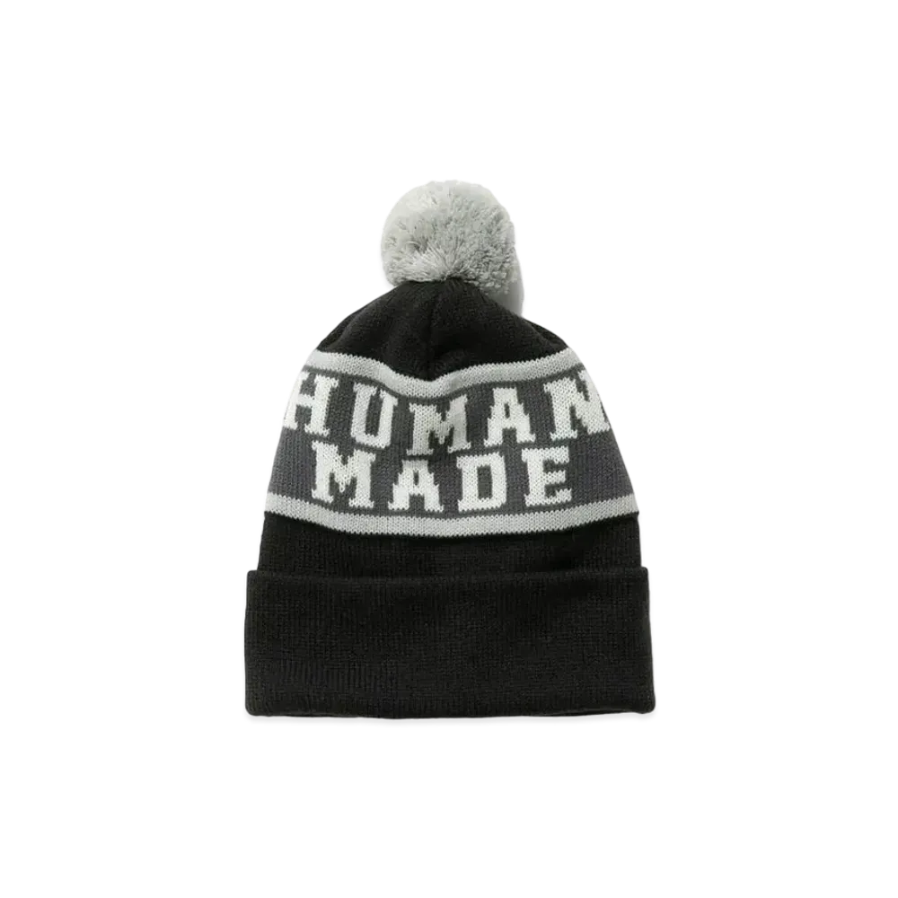 HUMAN MADE HM POP BEANIE "Charcoal"