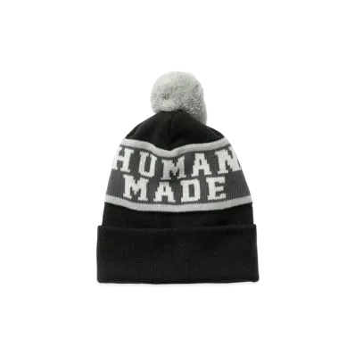 HUMAN MADE HM POP BEANIE "Charcoal"