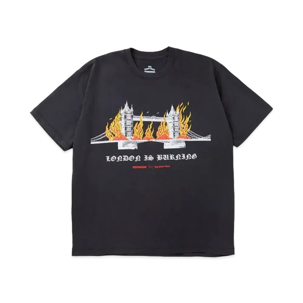 NEIGHBORHOOD NH x The Great Frog . Crewneck SS "Black"