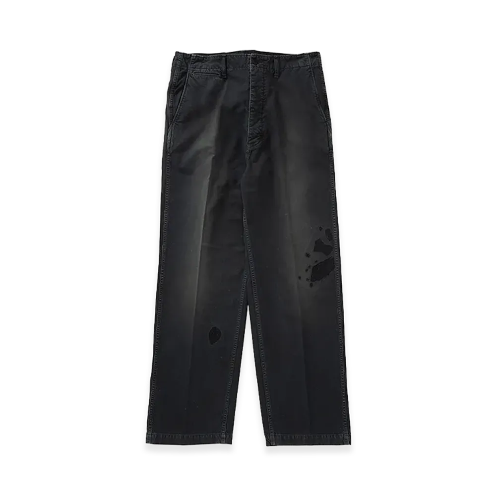 visvim Chino Pants Crash "Black"
