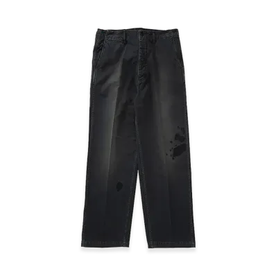 visvim Chino Pants Crash "Black"