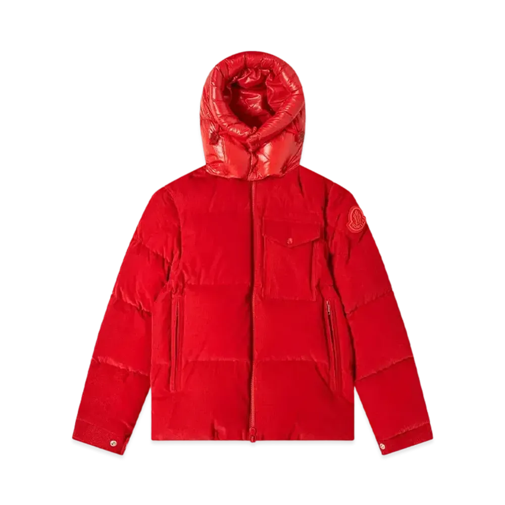 MONCLER Vignemale Cord Jacket "Red"