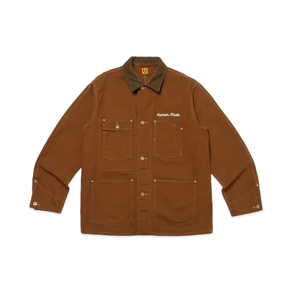 HUMAN MADE Duck Coverall Jacket "Brown"