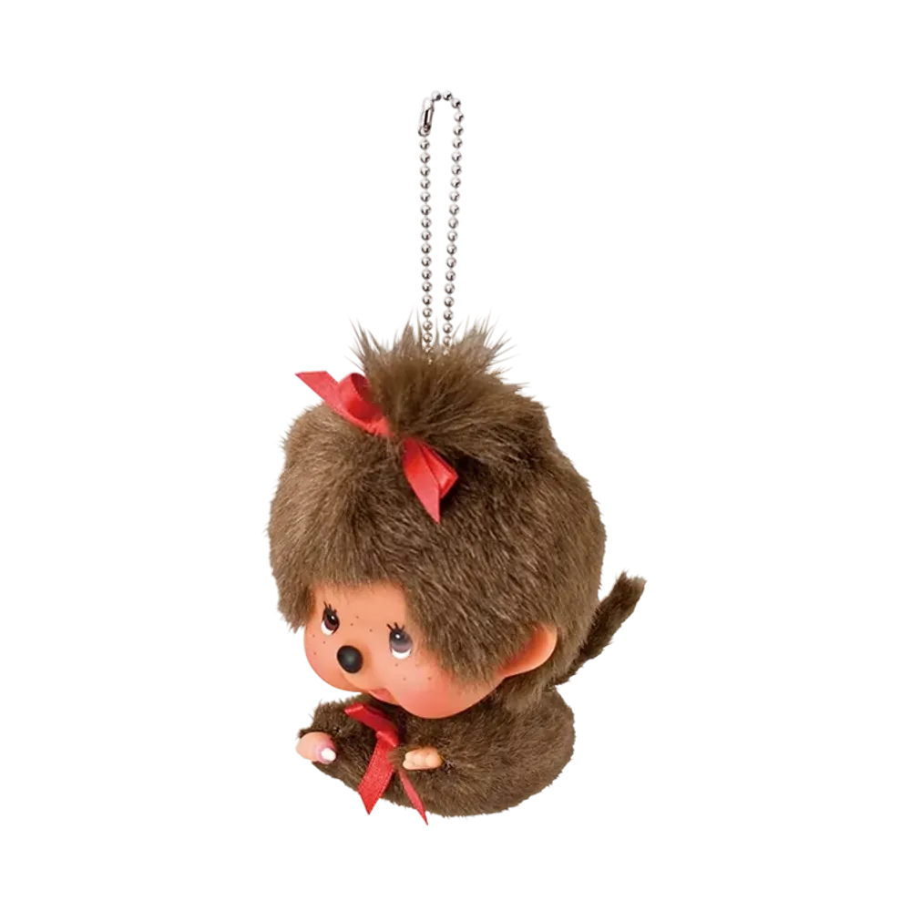 Sekiguchi Kao-deka Monchhichi Fly! Keychain Girl
