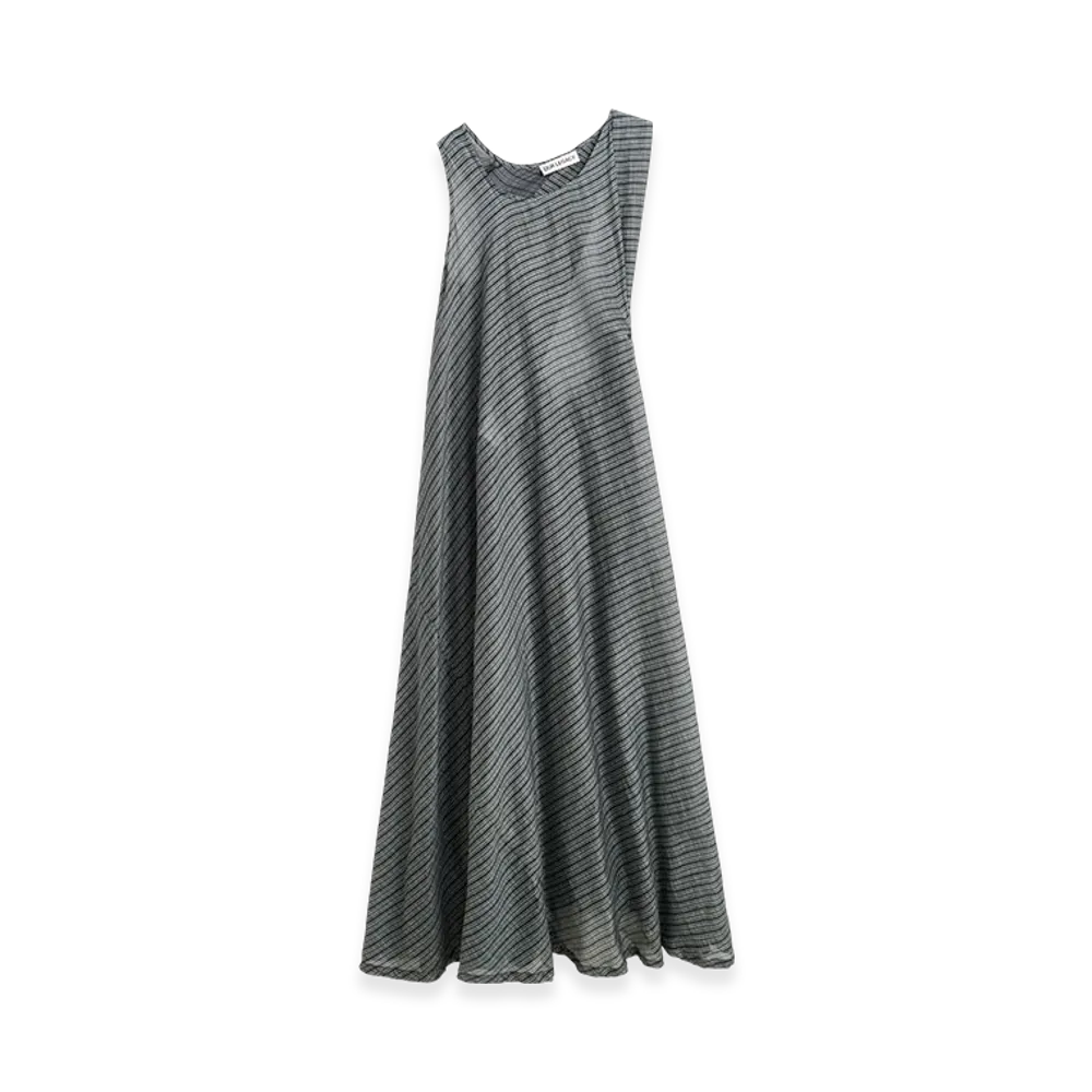 OUR LEGACY Women's Gennaker Dress "Picnic Check Cotton Silk"